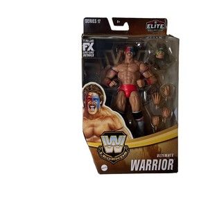 WWE Ultimate Warrior Dingo Elite Legends Series 17 Mattel Wrestling Figure New